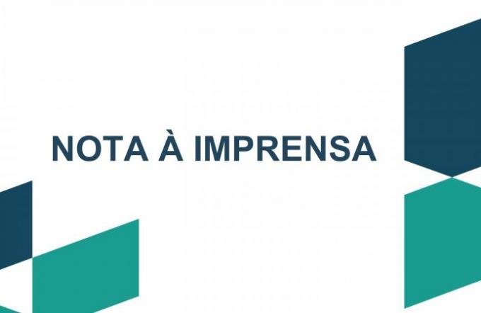 CAPA NOTA À IMPRENSA